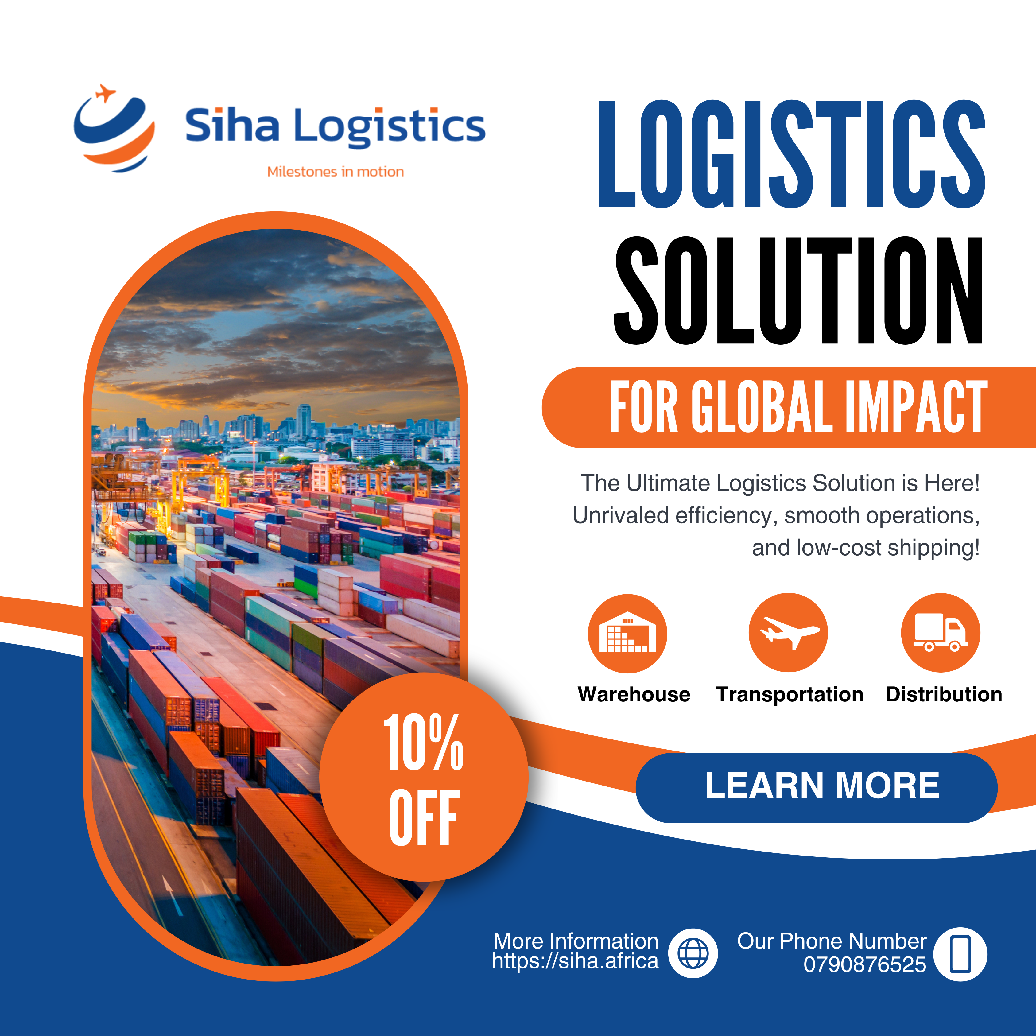 Unlock Seamless Logistics Solutions with a Special 10% Discount!