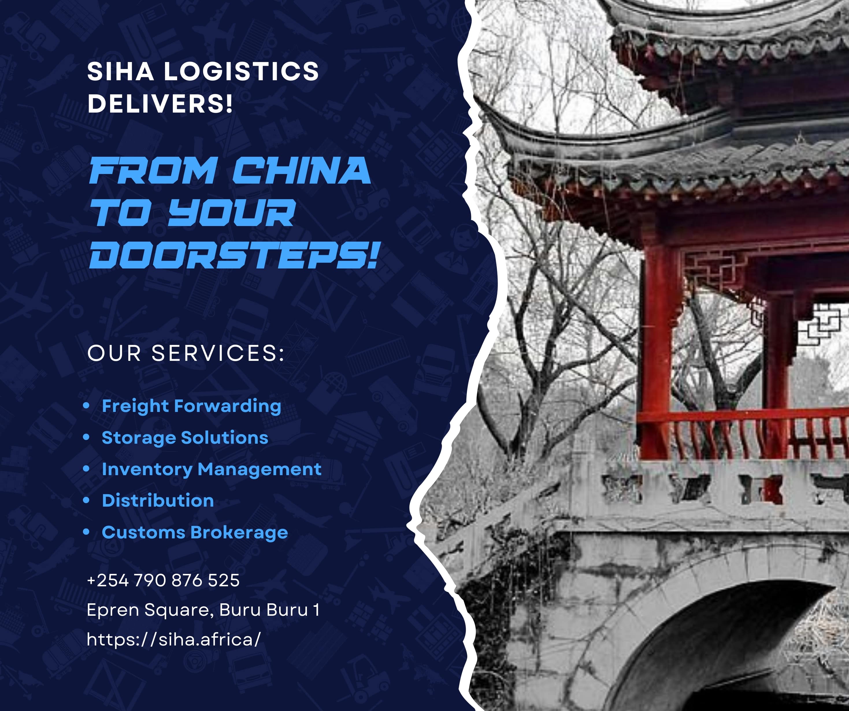 Ship from China with Ease – Siha Logistics