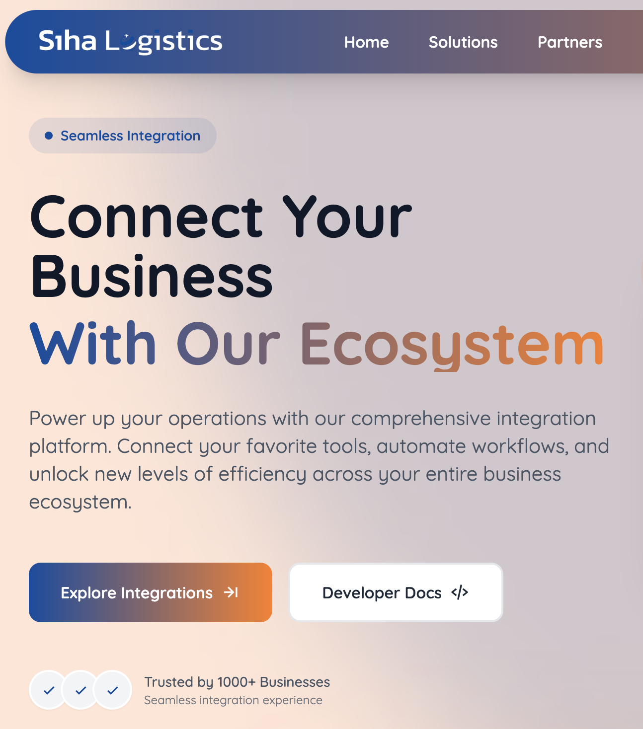 Seamless Integration: Connecting Your Business With the Siha Logistics Ecosystem