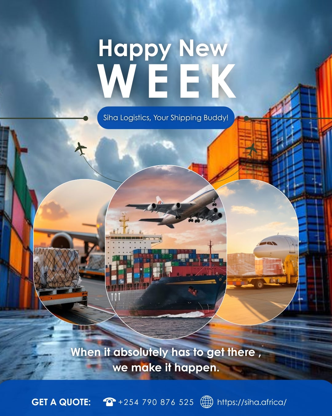 Happy New Week! Let’s Move Your Cargo with Confidence